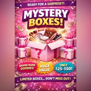 Mystery Boxes! Boxes with Assorted Items